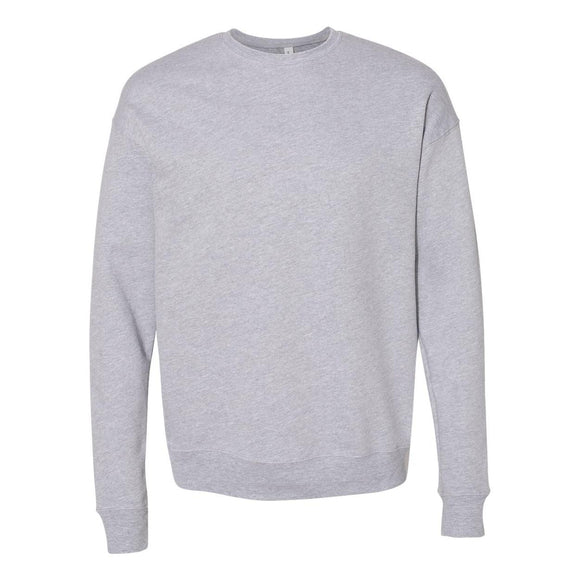 BELLA + CANVAS - Sponge Fleece Drop Shoulder Crewneck Sweatshirt - 3945 - Athletic Heather