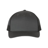 Richardson - Five-Panel Trucker Cap - 112FP - Charcoal/ Black