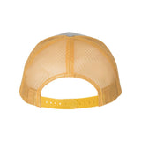 Richardson - Five-Panel Trucker Cap - 112FP - Heather Grey/ Amber Gold