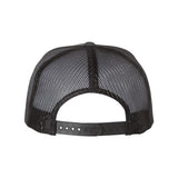 YP Classics - Five-Panel Classic Trucker Cap - 6006 - Charcoal/ Black