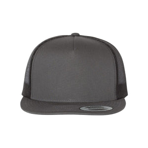 YP Classics - Five-Panel Classic Trucker Cap - 6006 - Charcoal/ Black