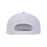 YP Classics - Five-Panel Classic Trucker Cap - 6006 - Heather/ White