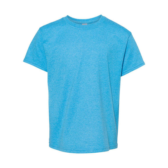 Gildan - Youth Heavy Cotton™ T-Shirt - 5000B - Heather Sapphire