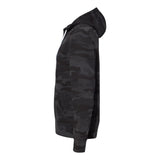 Independent Trading Co. - Lightweight Full-Zip Hooded Sweatshirt - AFX90UNZ - Black Camo