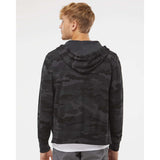 Independent Trading Co. - Lightweight Full-Zip Hooded Sweatshirt - AFX90UNZ - Black Camo