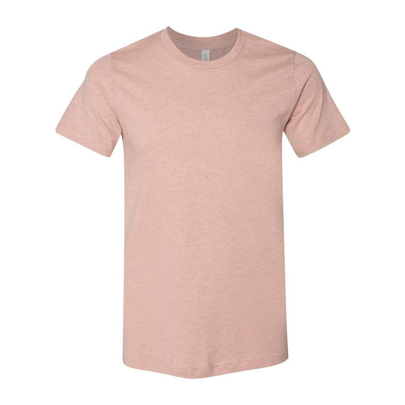 BELLA + CANVAS - CVC Jersey Tee - 3001CVC - Heather Prism Peach