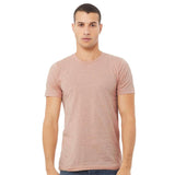 BELLA + CANVAS - CVC Jersey Tee - 3001CVC - Heather Prism Peach