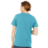 BELLA + CANVAS - CVC Jersey Tee - 3001CVC - Heather Aqua