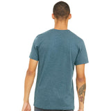 BELLA + CANVAS - CVC Jersey Tee - 3001CVC - Heather Deep Teal