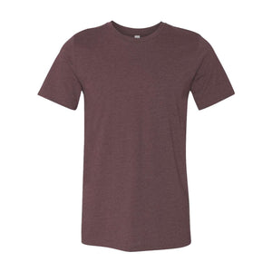 BELLA + CANVAS - CVC Jersey Tee - 3001CVC - Heather Maroon