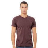 BELLA + CANVAS - CVC Jersey Tee - 3001CVC - Heather Maroon