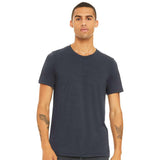 BELLA + CANVAS - CVC Jersey Tee - 3001CVC - Heather Midnight Navy