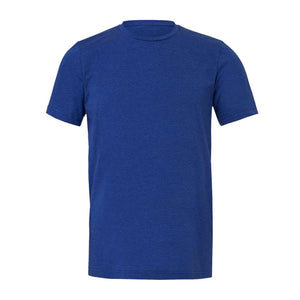 BELLA + CANVAS - CVC Jersey Tee - 3001CVC - Heather True Royal