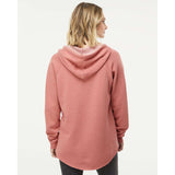 Independent Trading Co. - Women’s Lightweight California Wave Wash Hooded Sweatshirt - PRM2500 - Dusty Rose