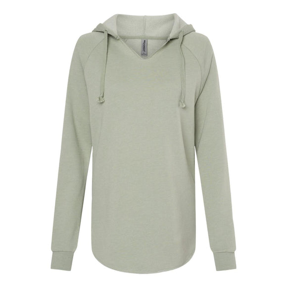 Independent Trading Co. - Women’s Lightweight California Wave Wash Hooded Sweatshirt - PRM2500 - Sage