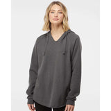 Independent Trading Co. - Women’s Lightweight California Wave Wash Hooded Sweatshirt - PRM2500 - Shadow