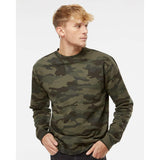 Independent Trading Co. - Midweight Crewneck Sweatshirt - SS3000 - Forest Camo