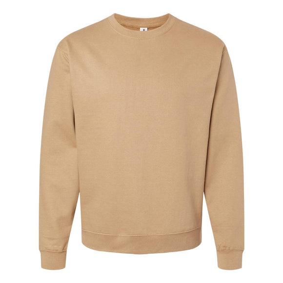 Independent Trading Co. - Midweight Crewneck Sweatshirt - SS3000 - Sandstone