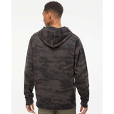 Independent Trading Co. - Midweight Hooded Sweatshirt - SS4500 - Black Camo