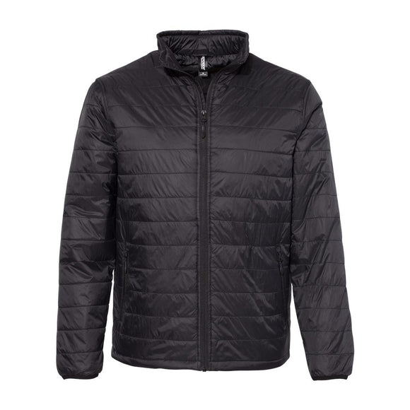 Independent Trading Co. - Puffer Jacket - EXP100PFZ - Black