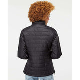 Independent Trading Co. - Women's Puffer Jacket - EXP200PFZ - Black