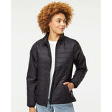 Independent Trading Co. - Women's Puffer Jacket - EXP200PFZ - Black