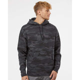 Independent Trading Co. - Heavyweight Hooded Sweatshirt - IND4000 - Black Camo