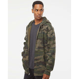 Independent Trading Co. - Heavyweight Full-Zip Hooded Sweatshirt - IND4000Z - Forest Camo