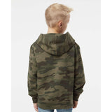 Independent Trading Co. - Youth Midweight Hooded Sweatshirt - SS4001Y - Forest Camo