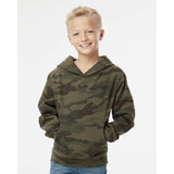 Independent Trading Co. - Youth Midweight Hooded Sweatshirt - SS4001Y - Forest Camo