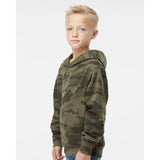 Independent Trading Co. - Youth Midweight Hooded Sweatshirt - SS4001Y - Forest Camo