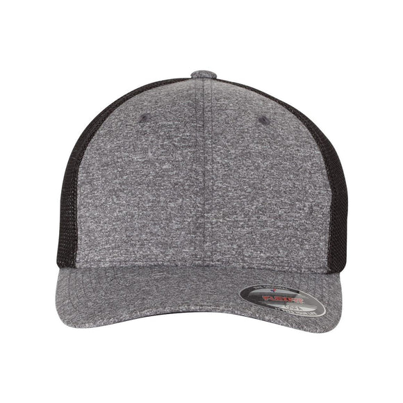 Flexfit - Mélange Trucker Cap - 6311 - Dark Heather Grey/ Black