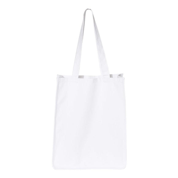 Q-Tees - 27L Jumbo Shopping Bag - Q125400 - White