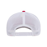 Flexfit - 110® Mesh-Back Cap - 110M - Red/ White