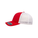 Flexfit - 110® Mesh-Back Cap - 110M - Red/ White