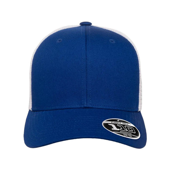 Flexfit - 110® Mesh-Back Cap - 110M - Royal/ White