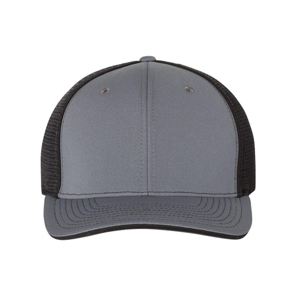 Richardson - Pulse Sportmesh R-Flex Cap - 172 - Charcoal/ Black Split