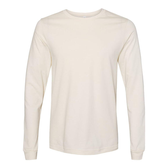 BELLA + CANVAS - Jersey Long Sleeve Tee - 3501 - Natural