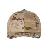 YP Classics - Retro Trucker Cap - 6606 - Multicam Arid/ Tan