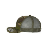 YP Classics - Retro Trucker Cap - 6606 - Multicam Tropic/ Green