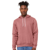 BELLA + CANVAS - Unisex Sponge Fleece Hoodie Sweatshirt - 3719 - Mauve