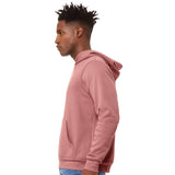 BELLA + CANVAS - Unisex Sponge Fleece Hoodie Sweatshirt - 3719 - Mauve