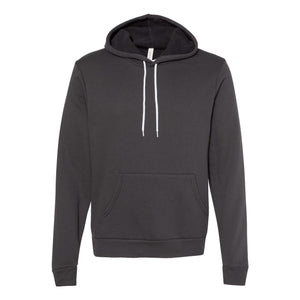 BELLA + CANVAS - Sponge Fleece Hoodie - 3719 - DTG Dark Grey