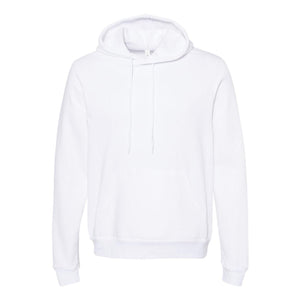 BELLA + CANVAS - Sponge Fleece Hoodie - 3719 - DTG White