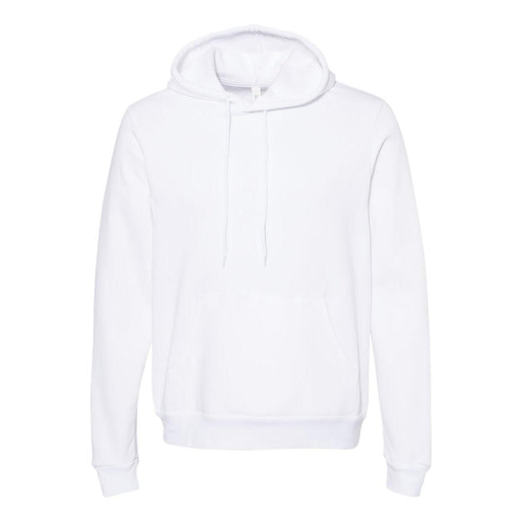 BELLA + CANVAS - Sponge Fleece Hoodie - 3719 - DTG White