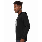 BELLA + CANVAS - Unisex Sponge Fleece Full-Zip Hoodie Sweatshirt - 3739 - Black Heather