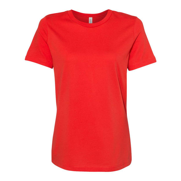 BELLA + CANVAS - Women’s Relaxed Jersey Tee - 6400 - Poppy