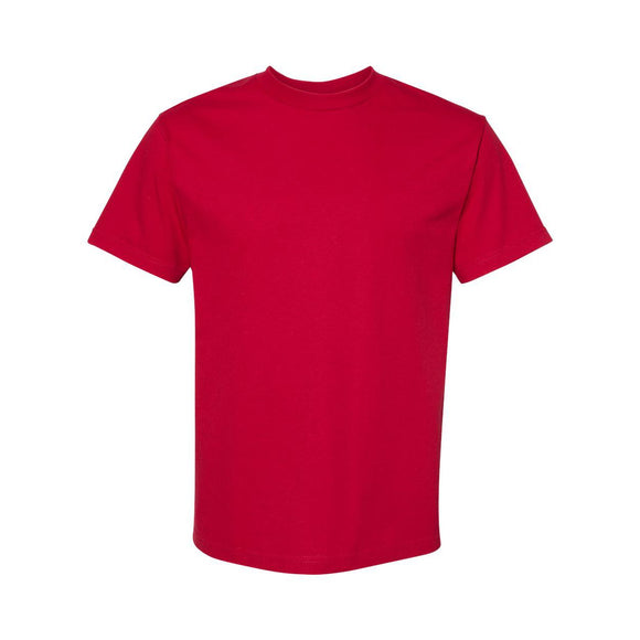 American Apparel - Heavyweight Cotton Tee - 1301 - Cardinal