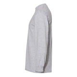 American Apparel - Heavyweight Cotton Long Sleeve Tee - 1304 - Heather Grey