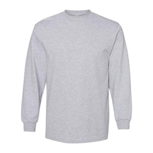 American Apparel - Heavyweight Cotton Long Sleeve Tee - 1304 - Heather Grey